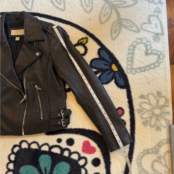 MICHAEL Michael Kors Leather Jacket Size Large - Picture 15 of 16